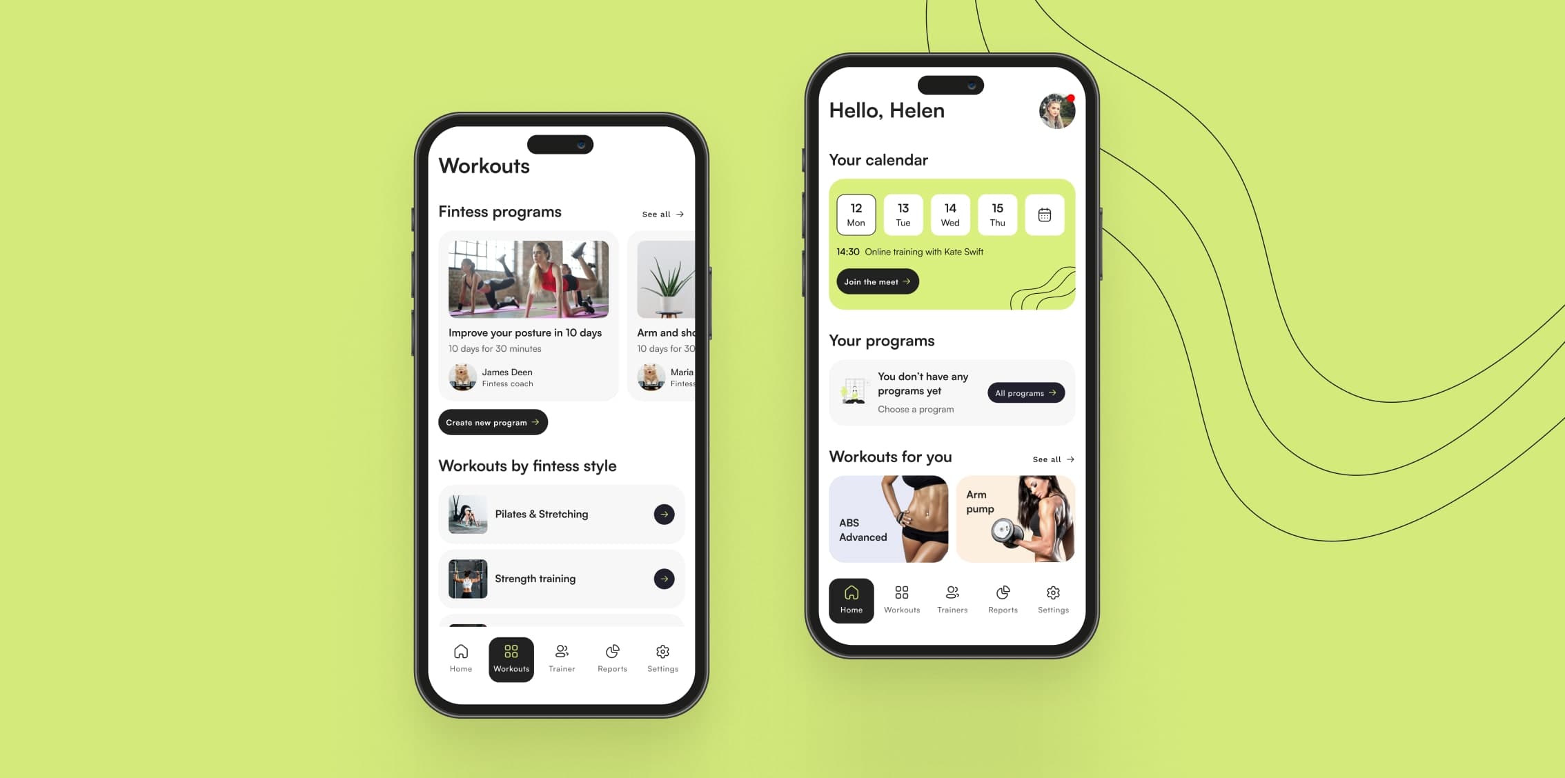 Fitness App — Solo & Coach-Guided Training — cover