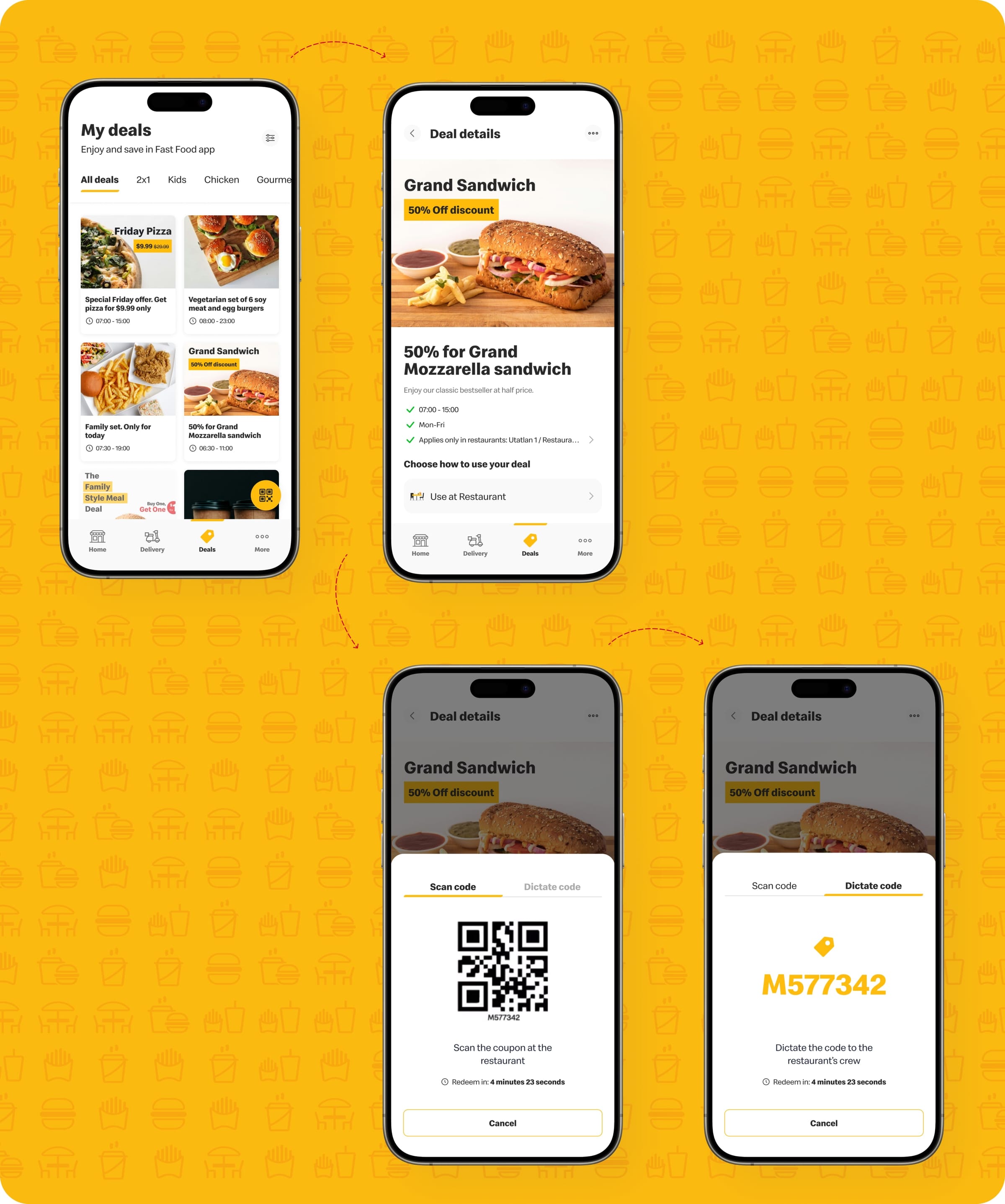 Personalized Deals section