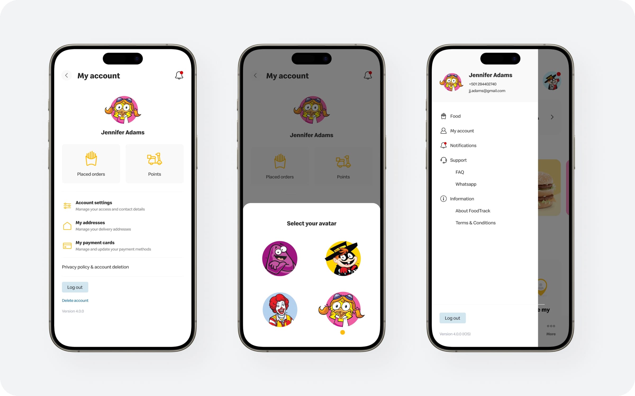 Enhanced profile and navigation